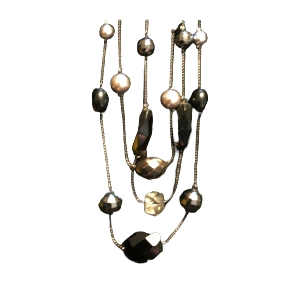 Necklace 3 layered 9” long
